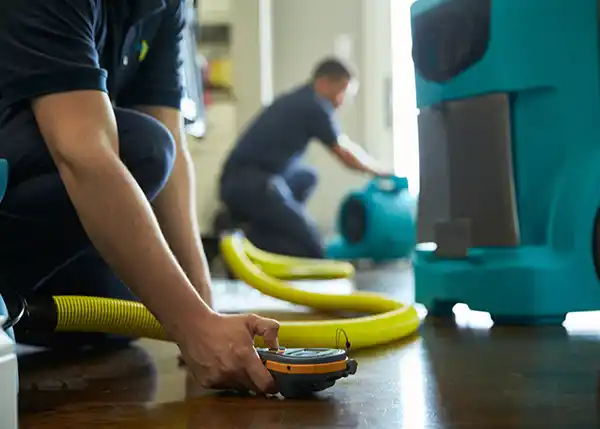 water damage restoration service Anson